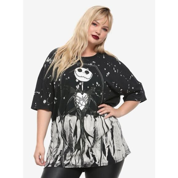 Disney The Nightmare Before Christmas Jack Dip-Dye Oversized T-Shirt medium - Picture 15 of 15